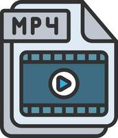 MP4 Abstract UI Visual vector