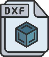 DXF App Focused Design vector