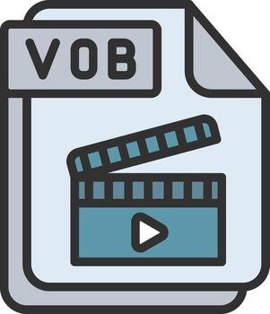 VOB Gradient Style Element vector