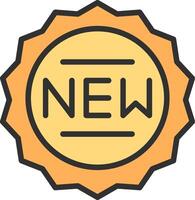 New Simplified Line Mark vector