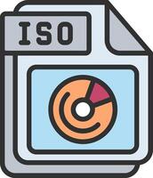 ISO Wireframe App Design vector