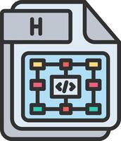 H 3D Interface Shape vector