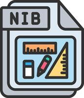 NIB App-Based UI Graphic vector