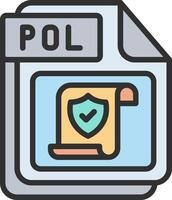 POL Abstract UI Visual vector