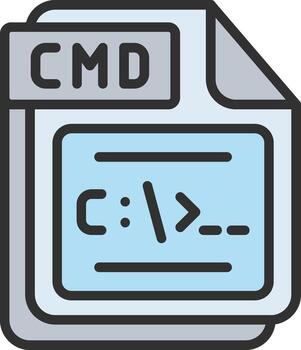 CMD Color Block Badge vector