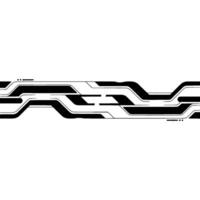 Abstract Tech Circuitry on Light Background. vector