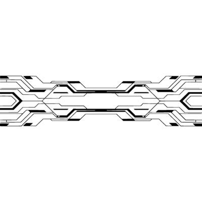 Tech Interface Abstract Circuitry Background, Minimalist.