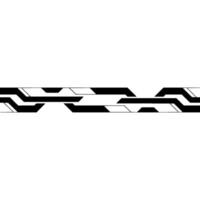 Abstract Tech Line on Gradient White Background. vector