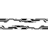 Geometric Tech Lines on Gradient Background Futuristic. vector