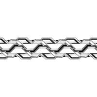 Futuristic Geometric Border Element Abstract Tech on White. vector