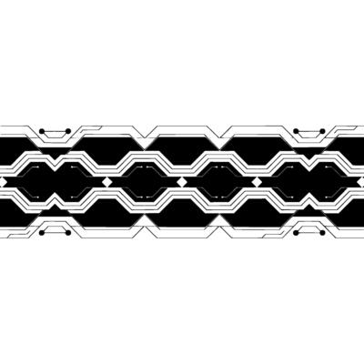 Tech Circuit Board , Minimalist Black White, Illustration.