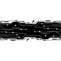 Abstract Technology Circuit Board Background. vector