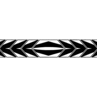Abstract Geometric Black and White Pattern on Gradient Background. vector
