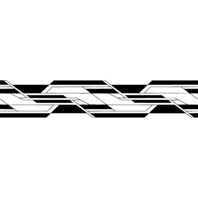 Abstract Geometric Line , Monochrome Background.