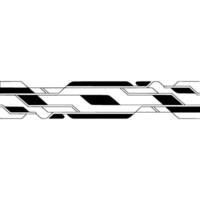 Abstract Tech Lines Background Futuristic on White. vector