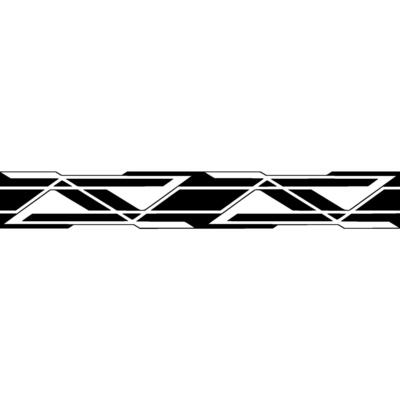 Futuristic Geometric Border , Minimalist Monochrome, Abstract Template.