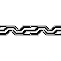 Abstract Tech Circuit Border , Minimalist White Background. vector