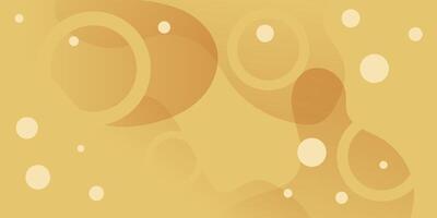 Abstract gold rings and dots design. Abstract design element for banner backdrop presentation background vector