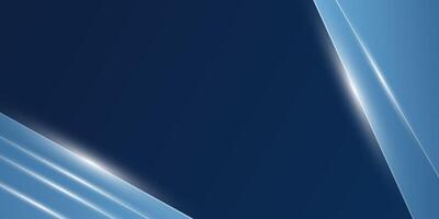 Deep blue abstract geometric design. Abstract design element for banner backdrop presentation background vector