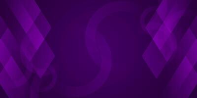 Abstract geometric shapes purple background. Abstract design element for banner backdrop presentation background vector