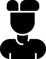 User Profile Black element Design vector