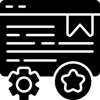 esquema margen sólido eps icono vector