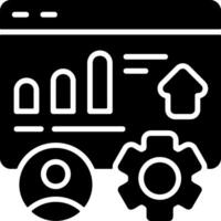 Traffic Sources Solid EPS Icon vector