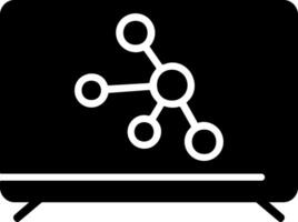 IoT Hub Solid EPS Icon vector