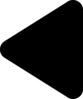 Arrow Bounded Left Solid EPS Icon vector
