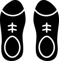 Shoes Solid EPS Icon vector