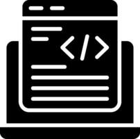 Code Refactoring Solid EPS Icon vector