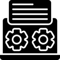 Collaboration Solid EPS Icon vector