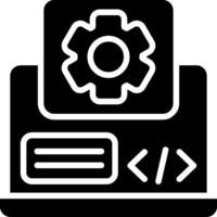 App Development Solid EPS Icon vector