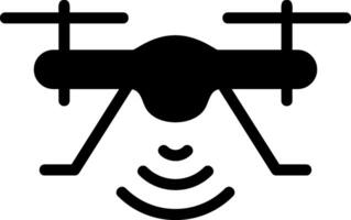 Drone Solid EPS Icon vector