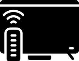 Streaming Device Solid EPS Icon vector