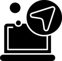 Send Solid EPS Icon vector