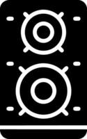 Speaker Solid EPS Icon vector