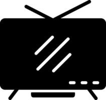 Television Solid EPS Icon vector