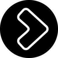 Black Forward Graphic Icon Design vector