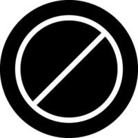 Error Solid Style Icon vector