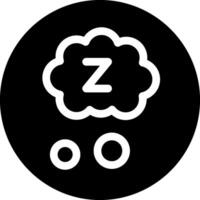 Sleep Graphic Icon Design vector