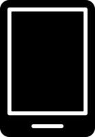 Mobile Solid Style Icon vector