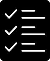 Checklist Graphic Icon Design vector