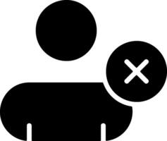 Delete Contact Graphic Icon Design vector