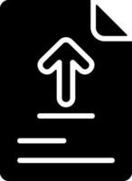 Upload Document Graphic Icon Design vector