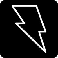 Black Flash Graphic Icon Design vector