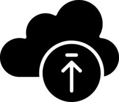 Backup Solid Style Icon vector