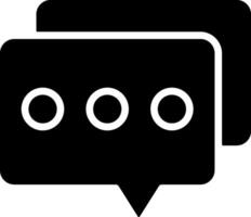 Double Chat Graphic Icon Design vector
