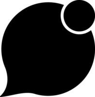 Unread Message Solid Style Icon vector