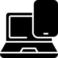 Tech Gadgets Solid Style Icon vector